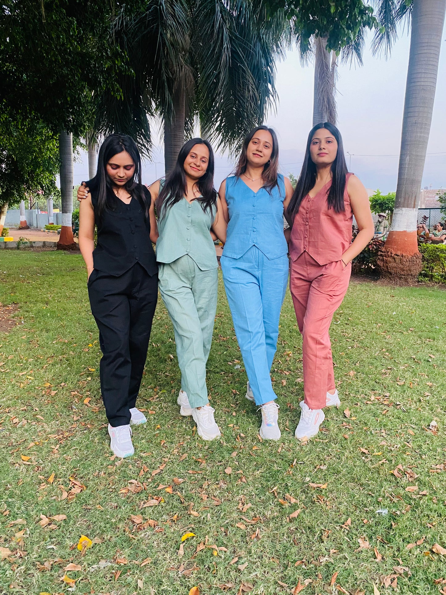 Black Cotton Co-ord Set