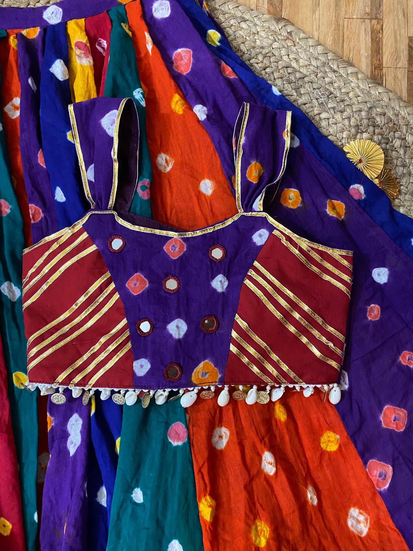Bandhej Multi Colour Chaniya Choli