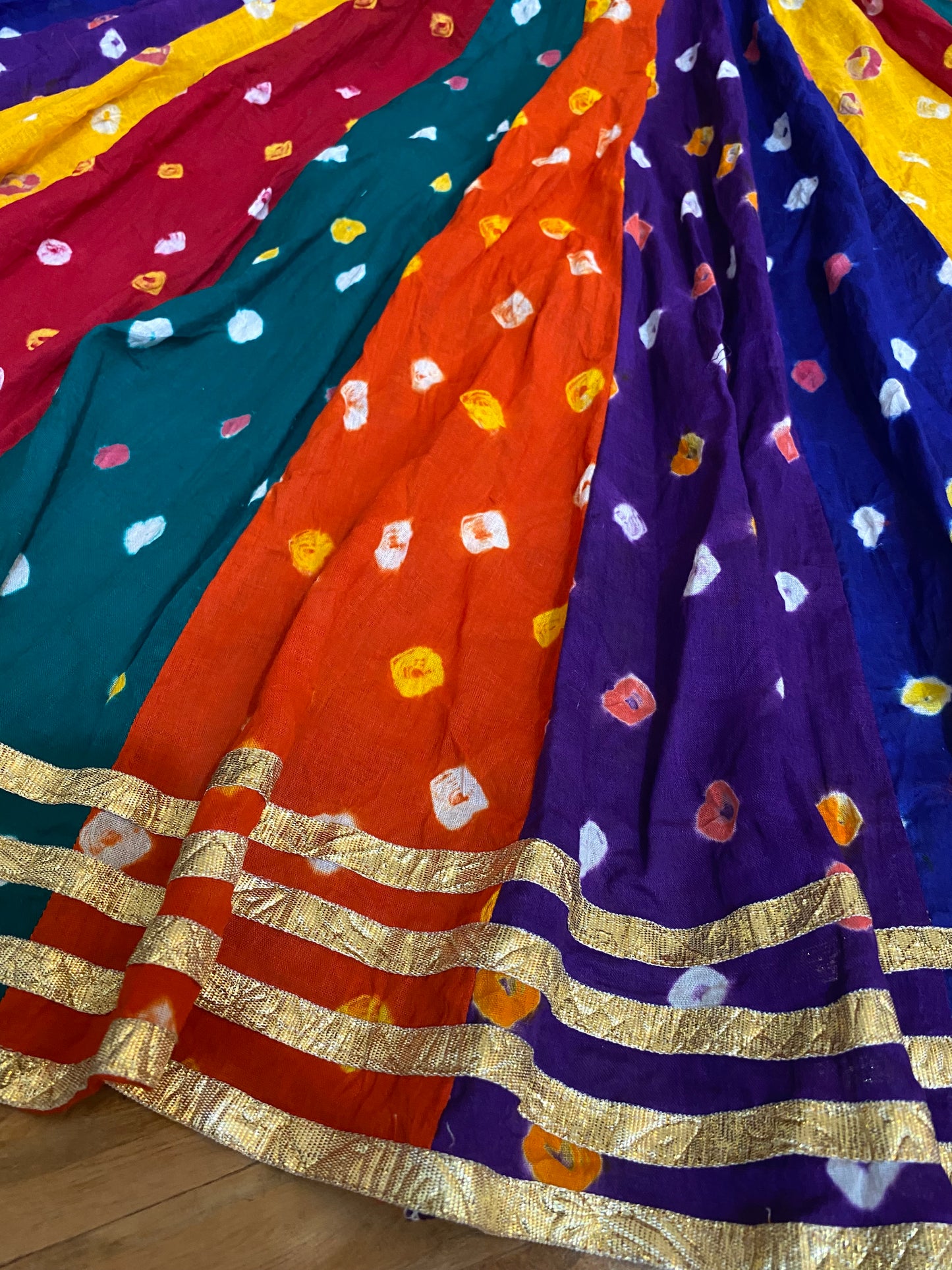 Bandhej Multi Colour Chaniya Choli