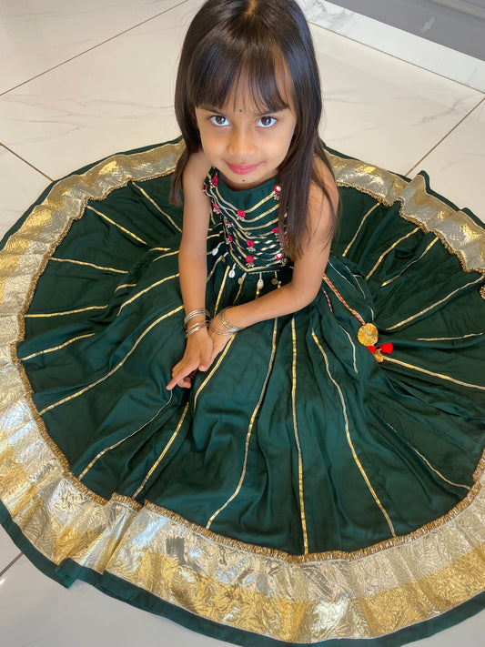 Green Lampi Chaniya Choli