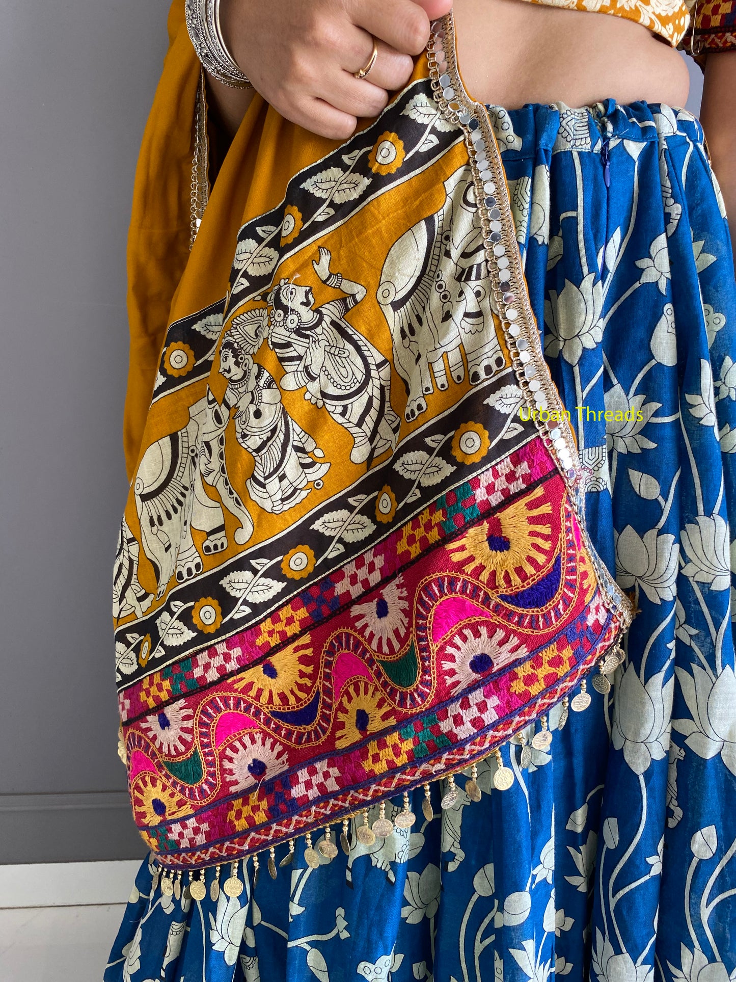 Pichwai Design Cotton Chaniya Choli