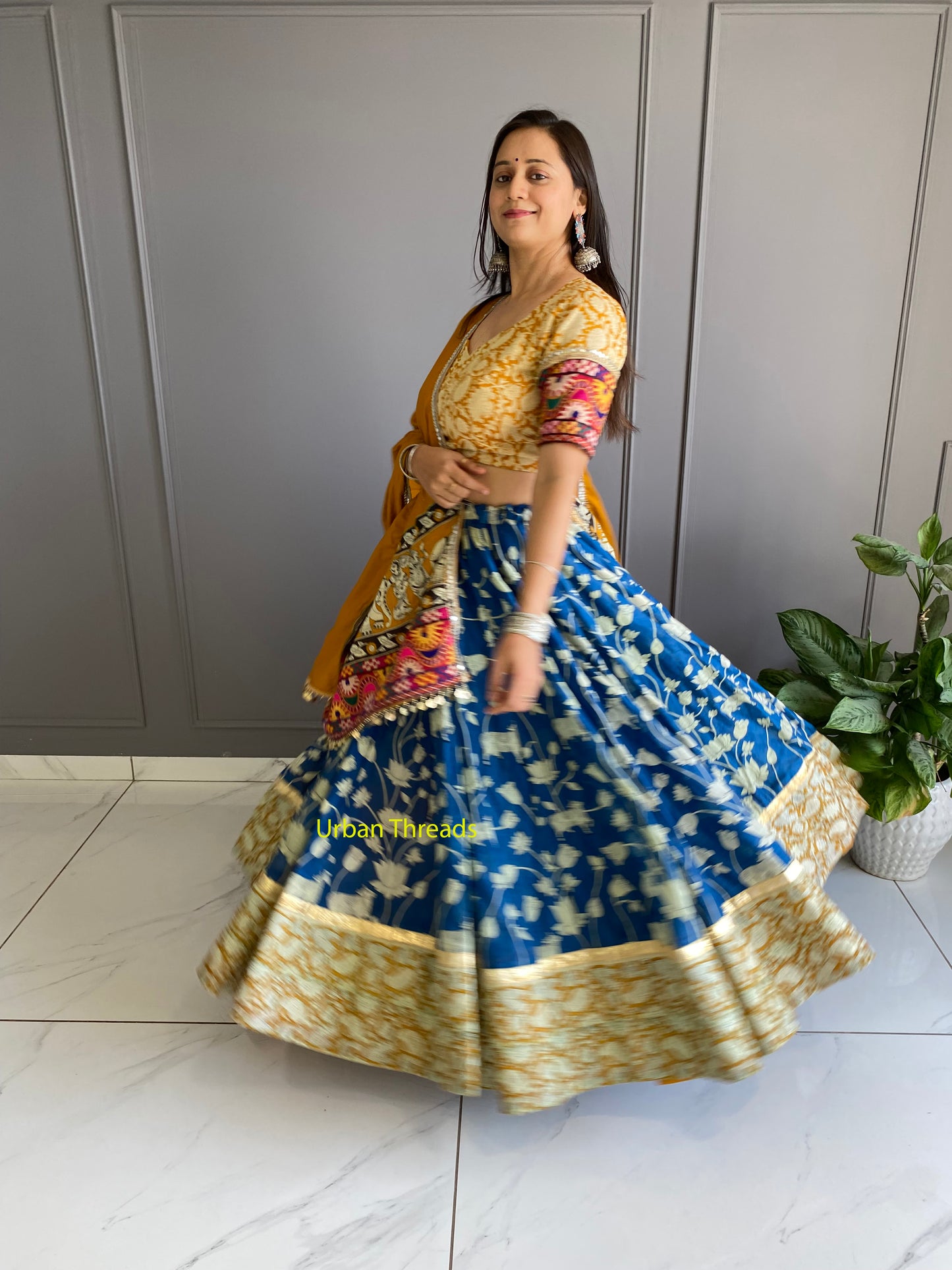 Pichwai Design Cotton Chaniya Choli