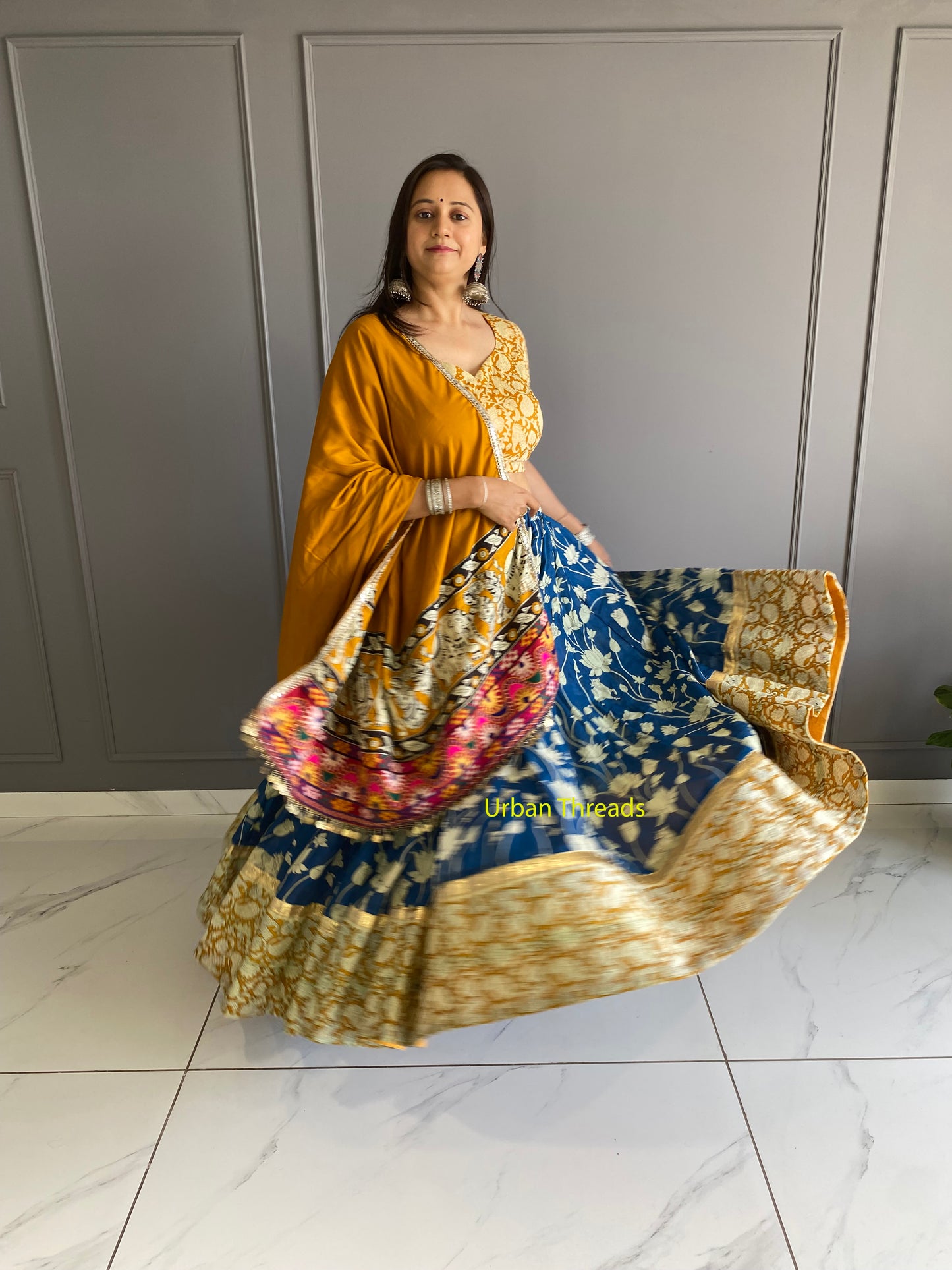 Pichwai Design Cotton Chaniya Choli